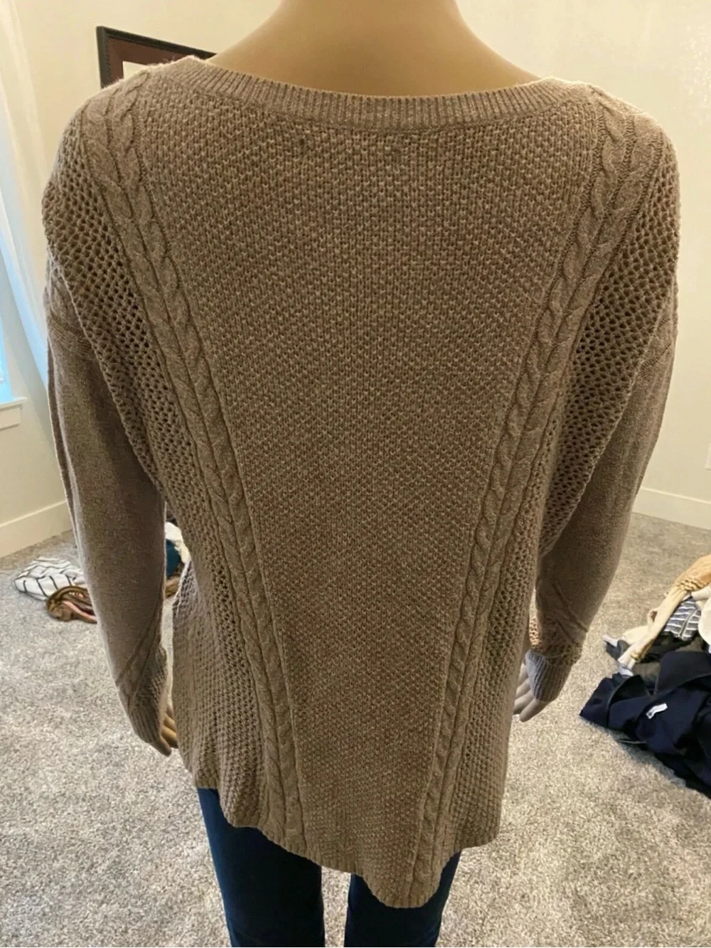 American Eagle Outfitters light taupe
